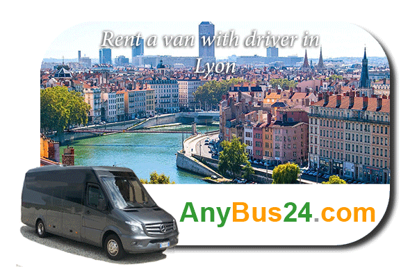 Hire a minibus with driver in Lyon