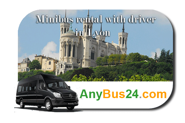 Hire a minibus with driver in Lyon