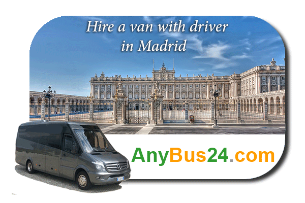 Hire a minibus with driver in Madrid