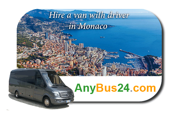 Hire a minibus with driver in Monaco
