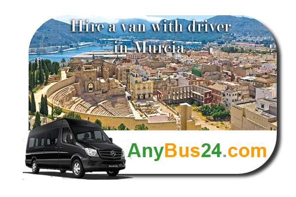 Hire a minibus with driver in Murcia