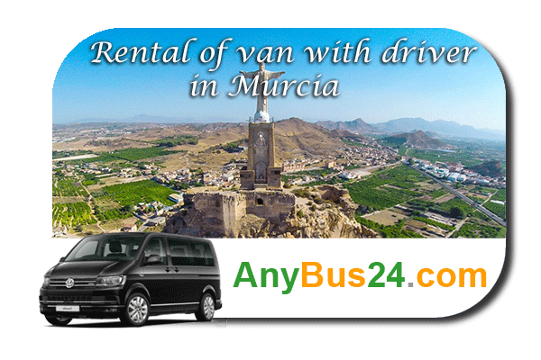 Rental of minibus with driver in Murcia