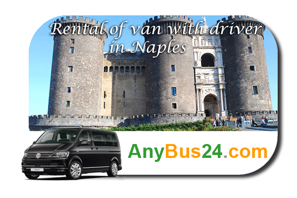 Rental of minibus with driver in Naples