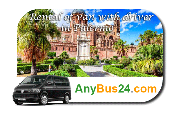 Rental of minibus with driver in Palermo