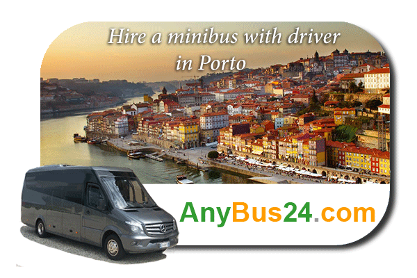 Hire a minibus with driver in Porto