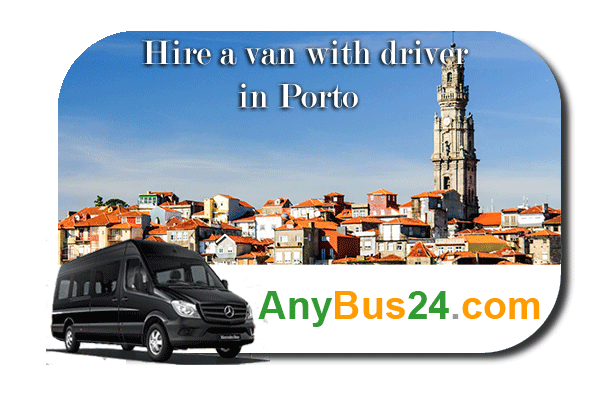 Hire a minibus with driver in Porto