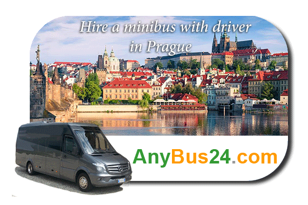 Hire a minibus with driver in Prague