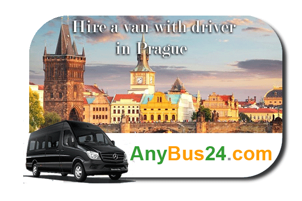 Hire a minibus with driver in Prague