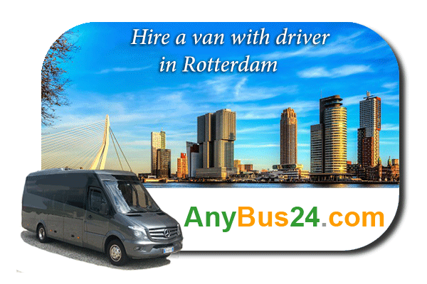 Hire a minibus with driver in Rotterdam