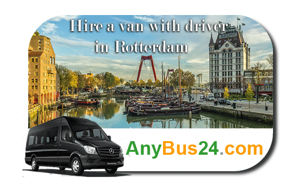 Hire a minibus with driver in Rotterdam