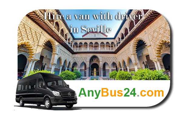 Hire a minibus with driver in Seville