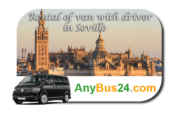 Rental of minibus with driver in Seville