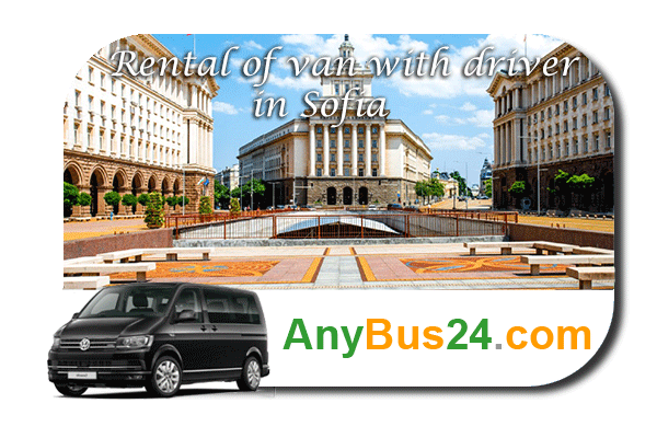 Rental of minibus with driver in Sofia