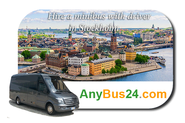 Hire a minibus with driver in Stockholm