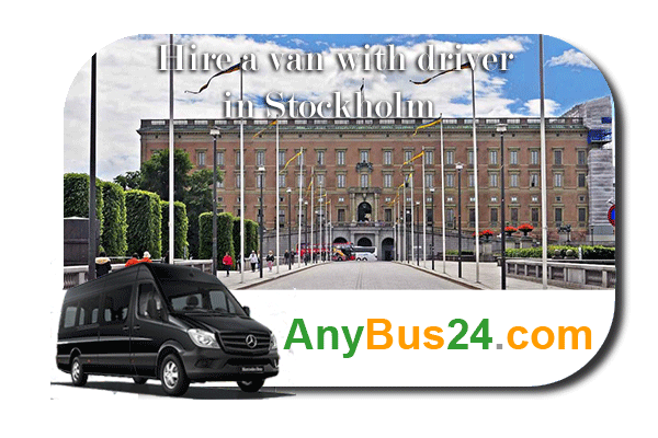 Hire a minibus with driver in Stockholm