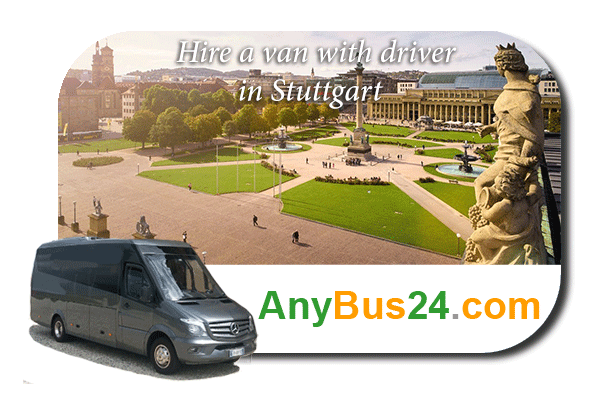 Hire a minibus with driver in Stuttgart