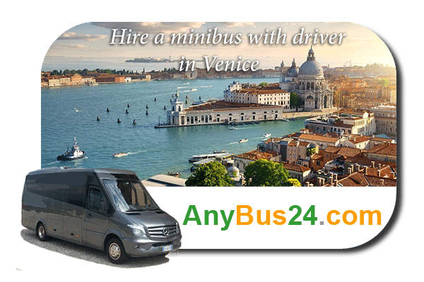 Hire a minibus with driver in Venice