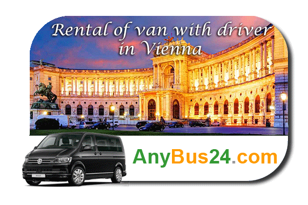 Rental of minibus with driver in Vienna