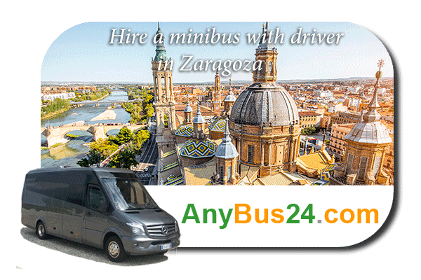 Hire a minibus with driver in Zaragoza