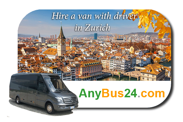 Hire a minibus with driver in Zurich