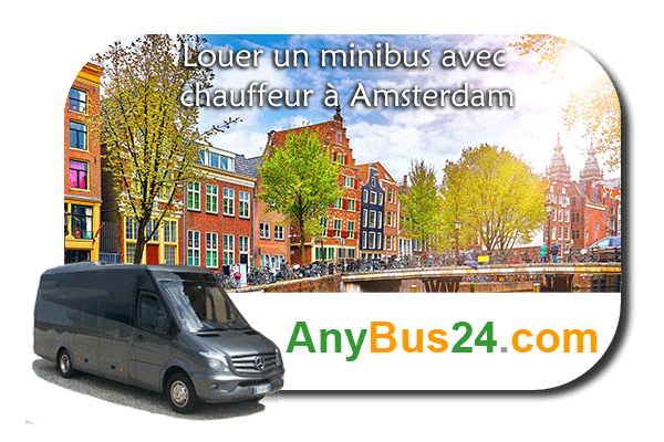 Location de minibus avec chauffeur à Amsterdam