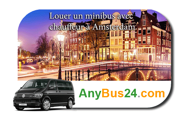 Location de minibus avec chauffeur à Amsterdam