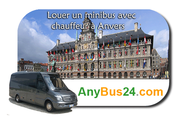 Location de minibus avec chauffeur à Anvers