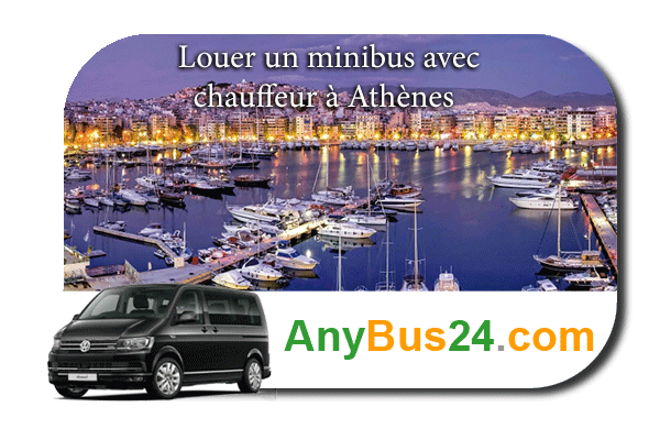 Location de minibus avec chauffeur à Athènes