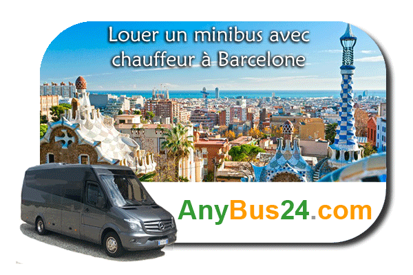Location de minibus avec chauffeur à Barcelone