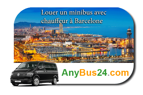 Location de minibus avec chauffeur à Barcelone