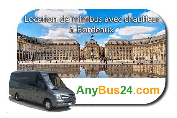 Location de minibus avec chauffeur à Bordeaux