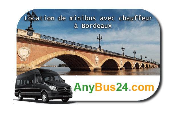 Louer un minibus avec chauffeur à Bordeaux