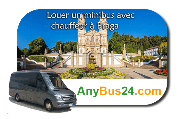 Location de minibus avec chauffeur à Braga