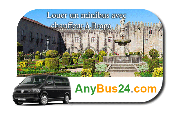 Location de minibus avec chauffeur à Braga