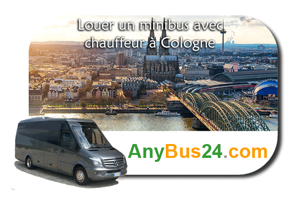 Location de minibus avec chauffeur à Cologne