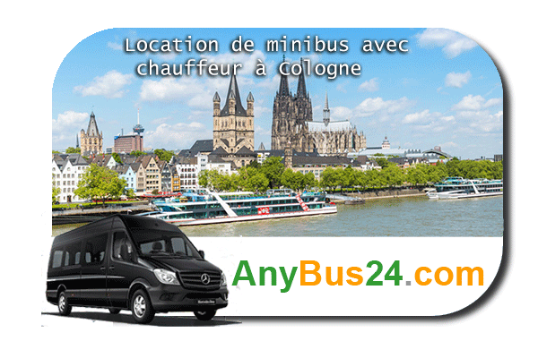 Louer un minibus avec chauffeur à Cologne