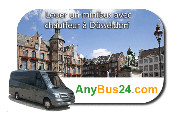 Location de minibus avec chauffeur à Düsseldorf