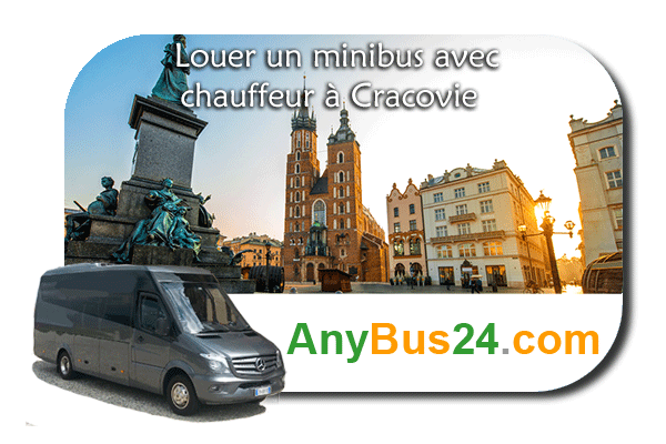 Location de minibus avec chauffeur à Cracovie