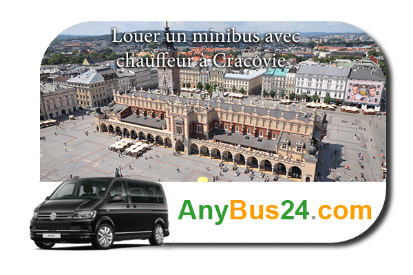 Location de minibus avec chauffeur à Cracovie