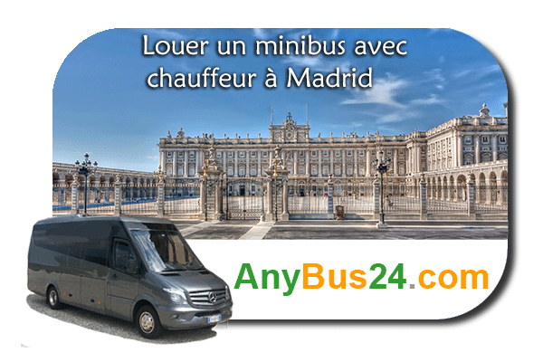 Location de minibus avec chauffeur à Madrid
