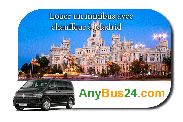 Location de minibus avec chauffeur à Madrid