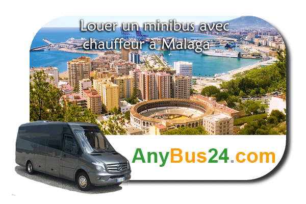 Location de minibus avec chauffeur à Malaga