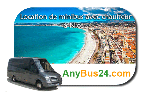 Location de minibus avec chauffeur à Nice