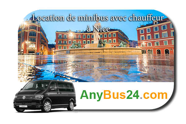 Location de minibus avec chauffeur à Nice