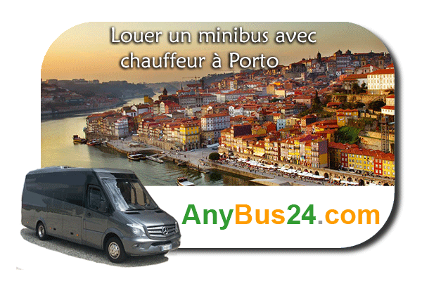 Location de minibus avec chauffeur à Porto