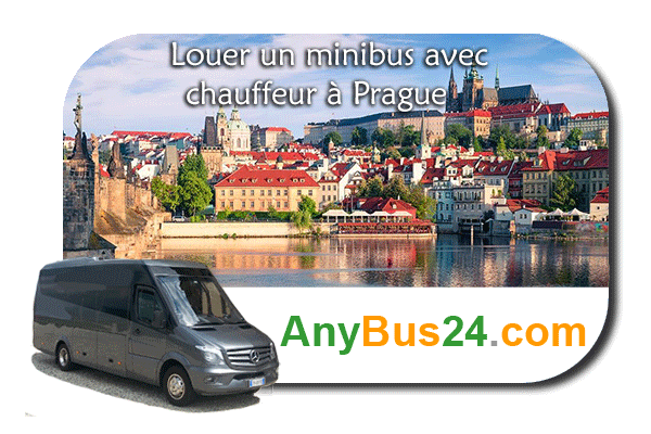 Location de minibus avec chauffeur à Prague