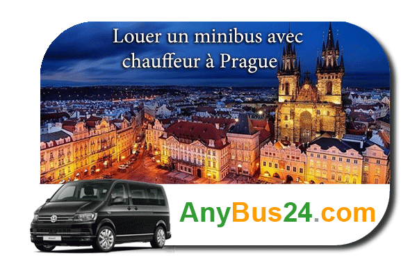 Location de minibus avec chauffeur à Prague