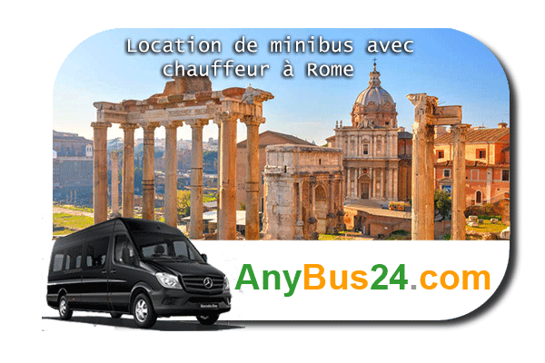 Louer un minibus avec chauffeur à Rome
