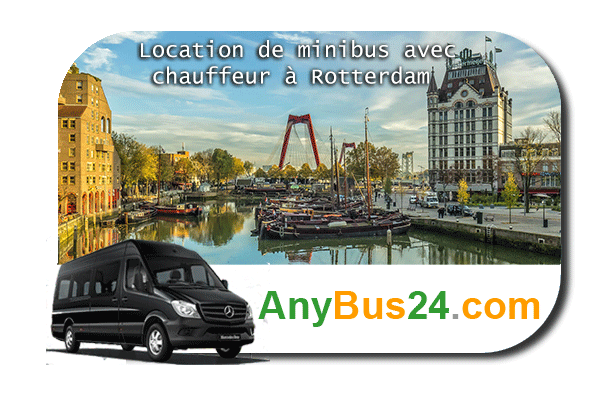 Louer un minibus avec chauffeur à Rotterdam