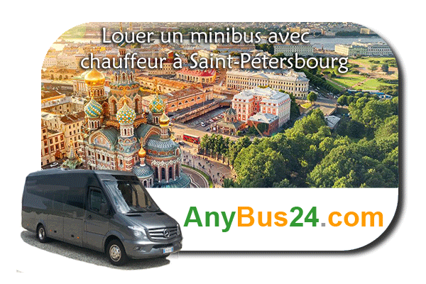 Location de minibus avec chauffeur à Saint-Pétersbourg